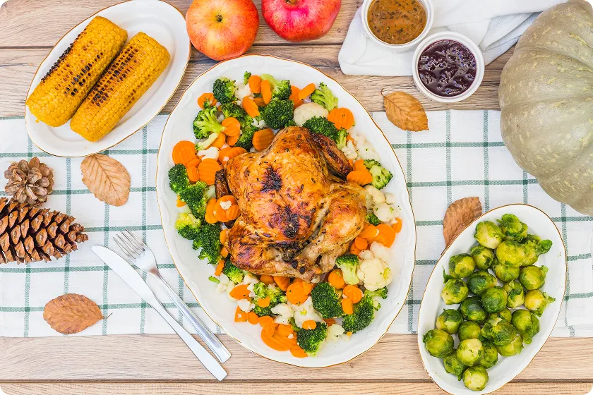 Chart of foods used in high protein meals and healthy protein meals.