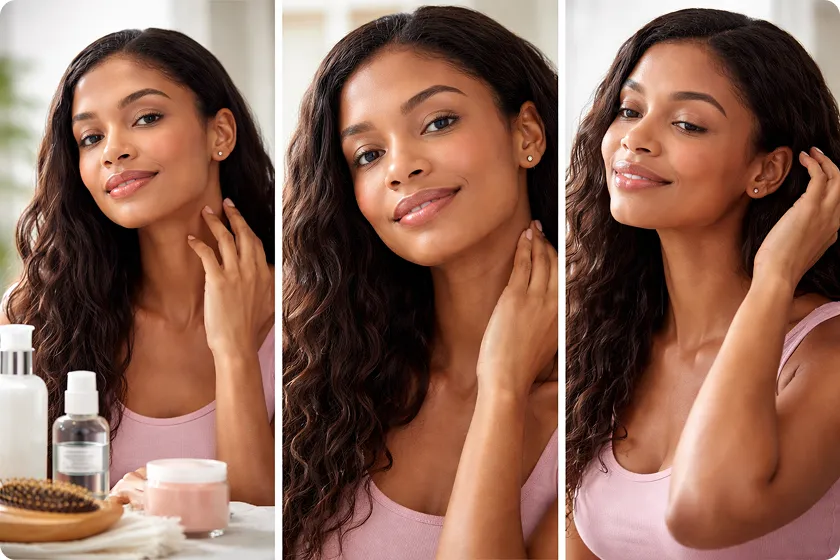 A woman practicing self-care with yoga, emphasizing the importance of stress management and self-care in reducing lupus flares and improving quality of life while living with lupus.