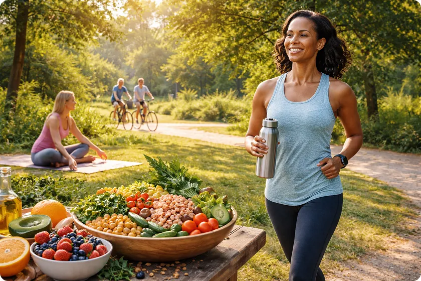 A medical team working with a lupus patient in the hospital, dealing with the complications of lupus, such as organ damage and potentially fatal conditions like lupus nephritis and lupus cancer.