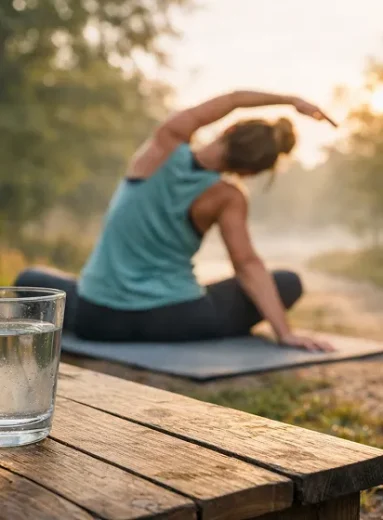 Staying hydrated with water is essential for detox and colon health.