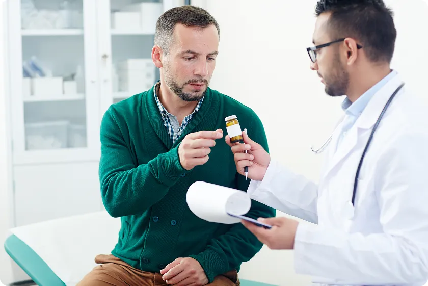 Physician reviews medication to support ldl goal for diabetes