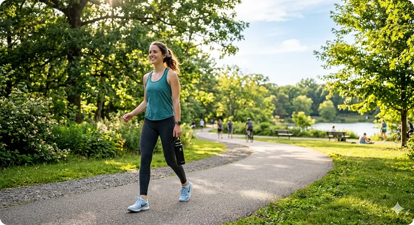 Healthy walking helps prevent harmful microorganisms; disease causing microbes are called pathogens.