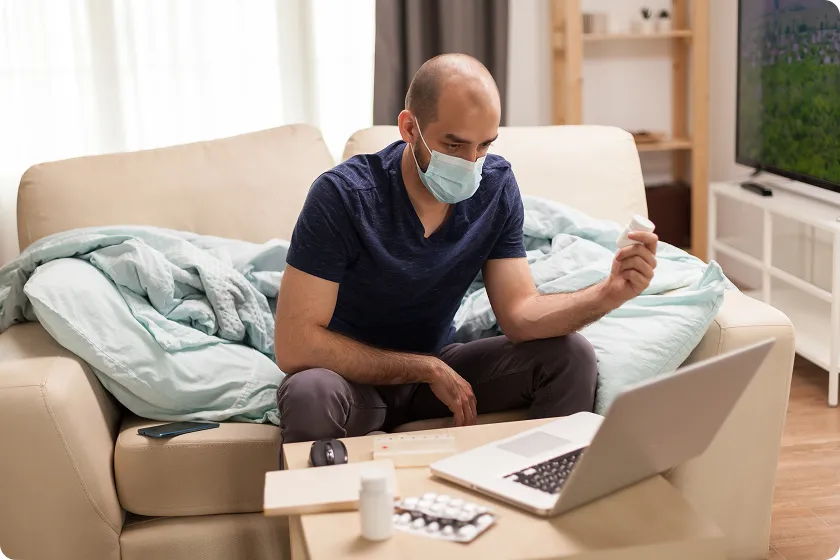 Man asks doctor how do you treat norovirus at home
