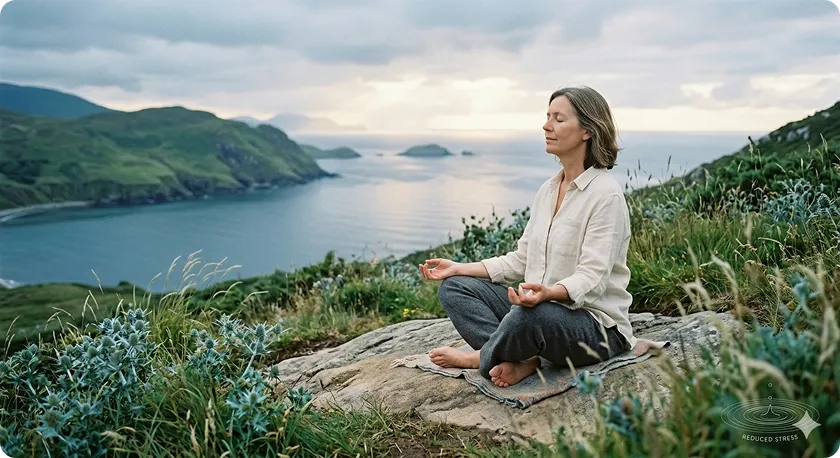 Phone detox reducing stress by minimizing exposure to negativity and FOMO.