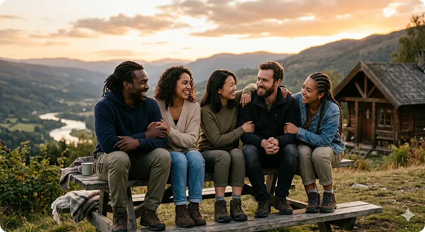 Building stronger relationships through mindful communication during a digital detox.