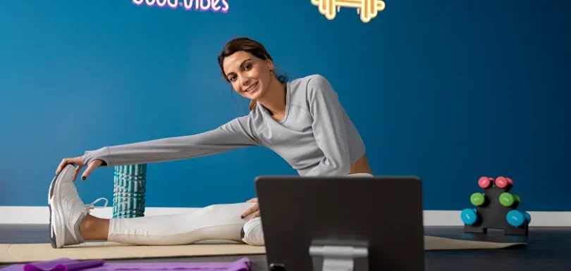 Older adults practicing stretching exercises for exercise for endorphins and happiness