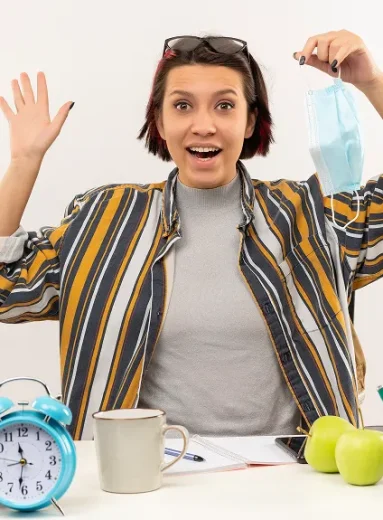 1 Woman practicing 14-day energy boost challenge with natural ways to boost energy