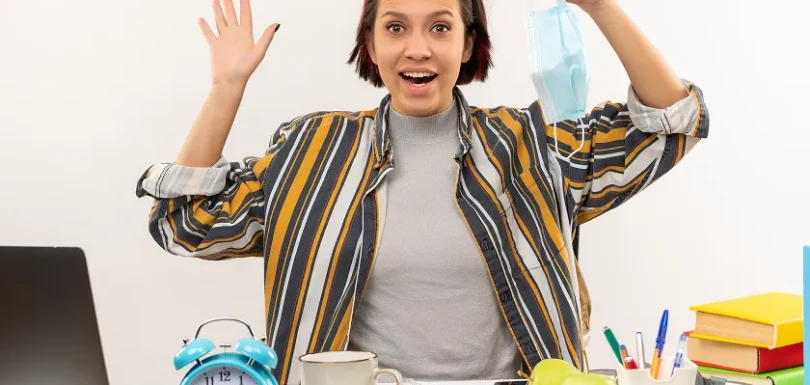 Woman practicing 14-day energy boost challenge with natural ways to boost energy