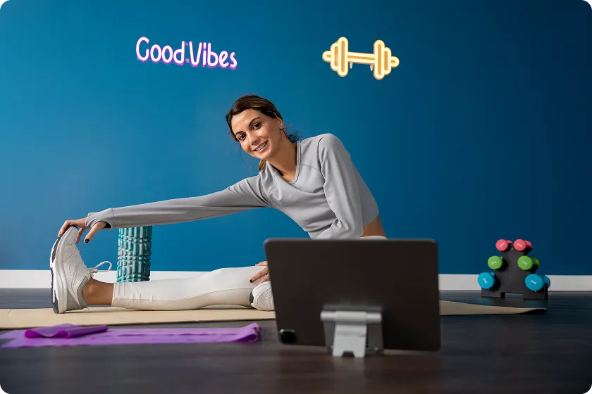 Older adults practicing stretching exercises for exercise for endorphins and happiness